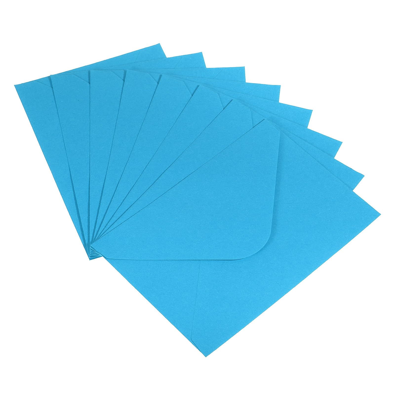 PATIKIL Mini Envelopes, 50 Pack Gift Cards Business Cards Envelope for Invitation Graduation, Blue