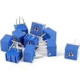 uxcell 10 Pcs Potentiometer Trimmer Variable Resistor 3362P-103 10K Ohm