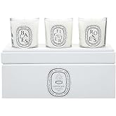 Diptyque Votive Candle Trio-Baies, Figuier, Roses-3 ct.