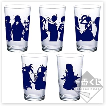 Amazon 一番くじ 物語シリーズ 化物語 D賞 グラス 全5種 アニメ 萌えグッズ 通販