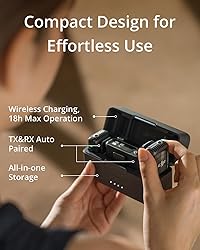 DJI Mic 2 (2 TX + 1 RX + Charging Case), Wireless