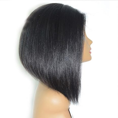 M Egal Women S Short Straight Wig Bob Wig With A Center Part