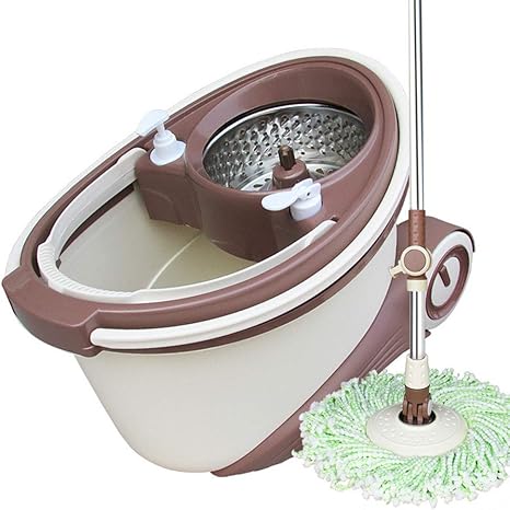 LiangDa Juego De Cubos De Trapeador Trapeador de Microfibra fregona