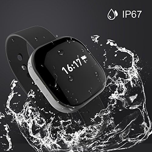 KORJO Fitness Tracker Smart Wristband for Women Bluetooth 4.0 IP67 Waterproof Smart Watch with Call SMS Reminder, Sport Activity Monitor, Sleep Monitor Health Tracker Bracelet for iPhone &amp; Android