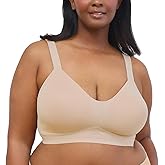 Leading Lady, Aurora, Wireless Bra for Women, Breathable Microfiber, Padded Cups, Full Coverage, Convertible Straps, 38A-40G