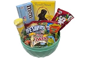 GENERIC Prefilled Easter Baskets for Kids, Easter Basket for Kids Teens – Premade Easter Baskets Care Package with Chocolates & Candies Snack Pack Care Munch Box Easter Gifts for Boys Girls Adults – Easter Baskets For Kids Already Filled