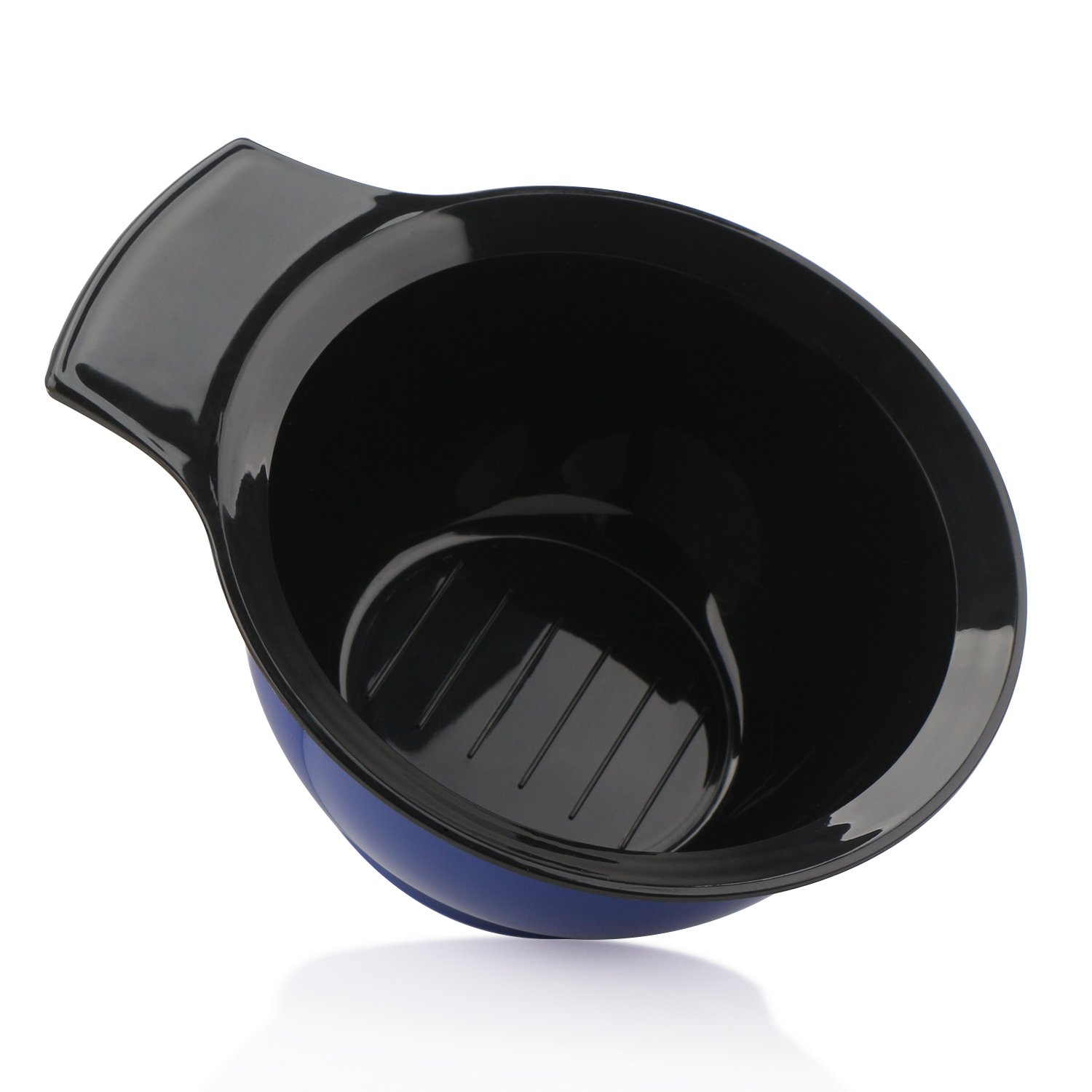 Salon Pro Hair Color Mixing Bowl for Barbershop Hairdressers, DIY Hair Dye Hair Coloring Plastic Bowl for Ombre Hair, Sturdy Hair Tint Cup for Long Hair Short Hair Human Hair Per Hair - Royal Blue : Beauty
