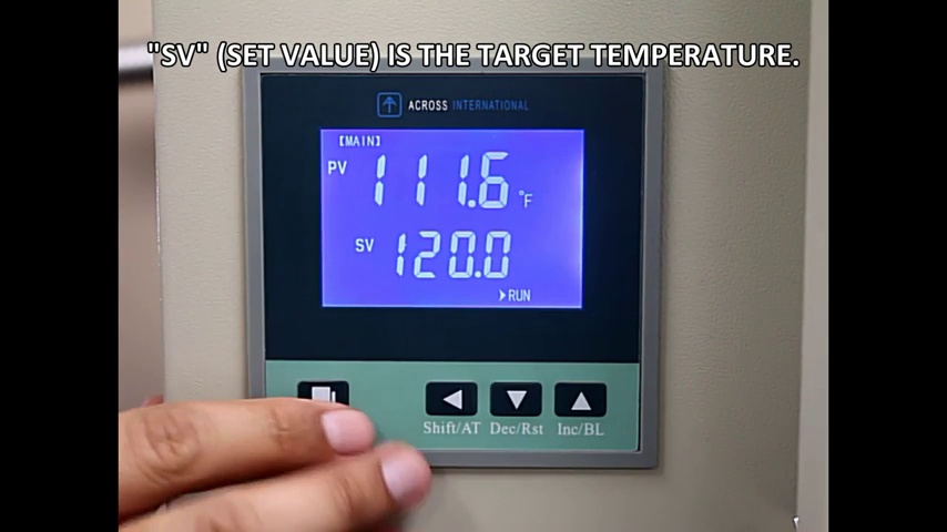 Across International AT09p7.110 Vacuum Oven with 7 CFM Pump, 5 Sided Heating, photo 12