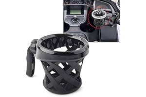 GYMARK Motorcycle Handlebar Holder Cup Holder Drink Holder for Honda Goldwing GL1800 F6B 2001-2023 Retention Bottle Holder (Black)