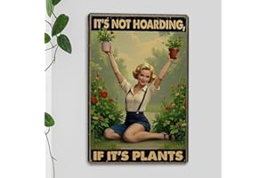 Gardening Plant Lover Gifts for Women Vintage Garden Metal Tin Signs for Home Gardens Greenhouse Living Room Bedroom Yard Bac