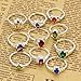 Wholesale 10pcs/lot Fashion Women Jewelry 925 Silver Rings Size 6-9 Mixed Color LOVE STORY