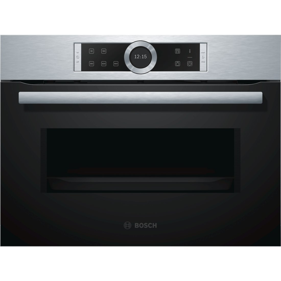 Bosch Serie 8 CFA634GS1 Integrado 36L 900W Negro, Acero inoxidable ...