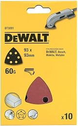 DEWALT DT3091-QZ Detail Sanding Sheets Aluminium Oxide Wood Paint Filler view 2