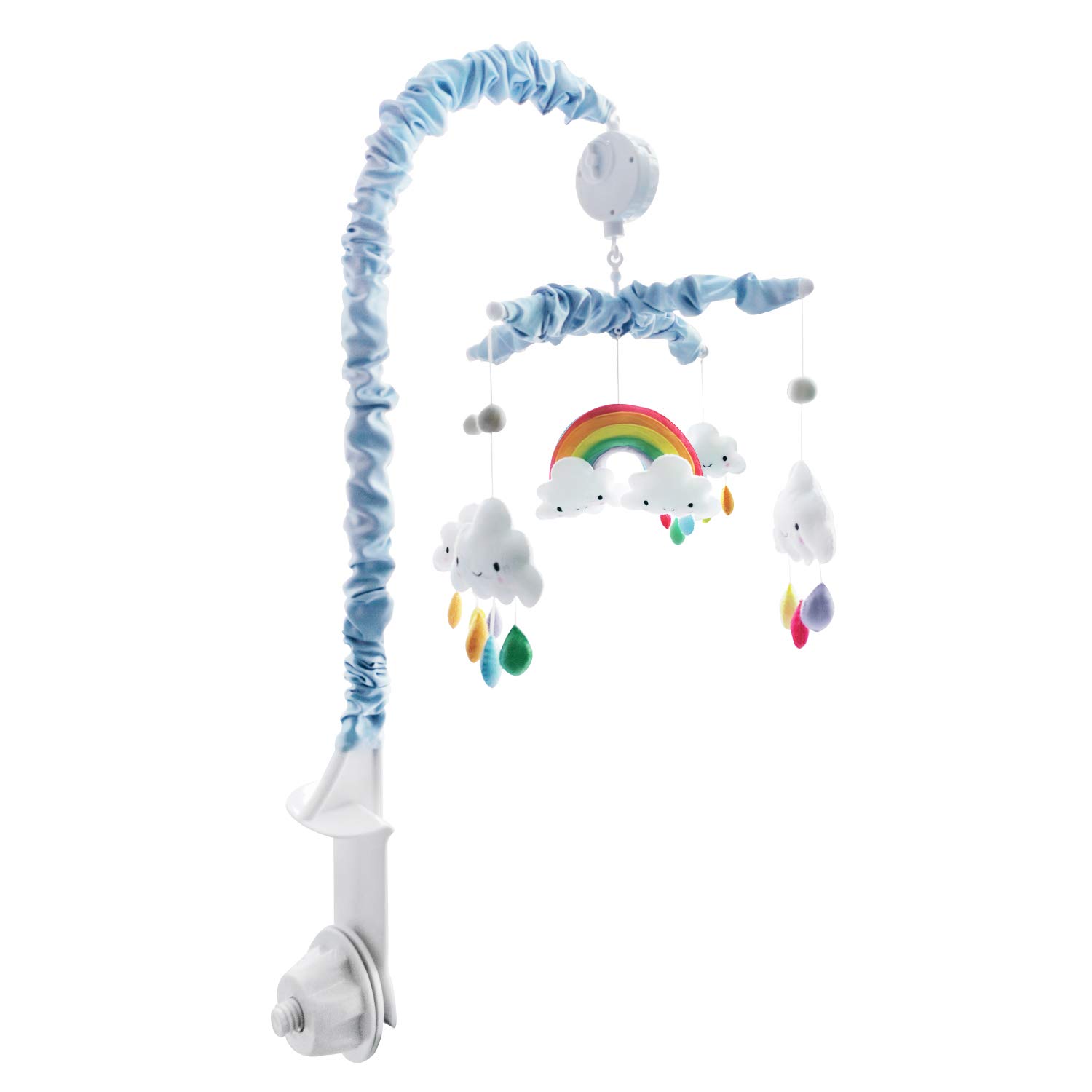 rainbow crib mobile