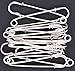 Safety Pins Large Heavy Duty Safety Pin - LeBeila 12pcs Blanket Pins 3 Inch Stainless Steel Wire Safety Pin Extra Strong & Sturdy Bulk Pins for Blankets, Skirts, Crafts, Kilts (12pcs, Silver)