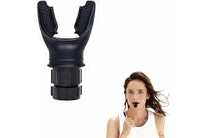 RYANDESIGN Adjustable Resistance Portable Lung Breathing Trainer | Premium Food-Grade Silicone Breath Exercise Device for Athletes, Runners & Home Fitness | Improve Respiratory Endurance & Core Strength