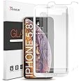 Trianium Tempered Glass Screen Protector designed for Apple iPhone 11 Pro/iPhone XS/iPhone X 5.8-inch, 3 Pack HD Clarity 0.25