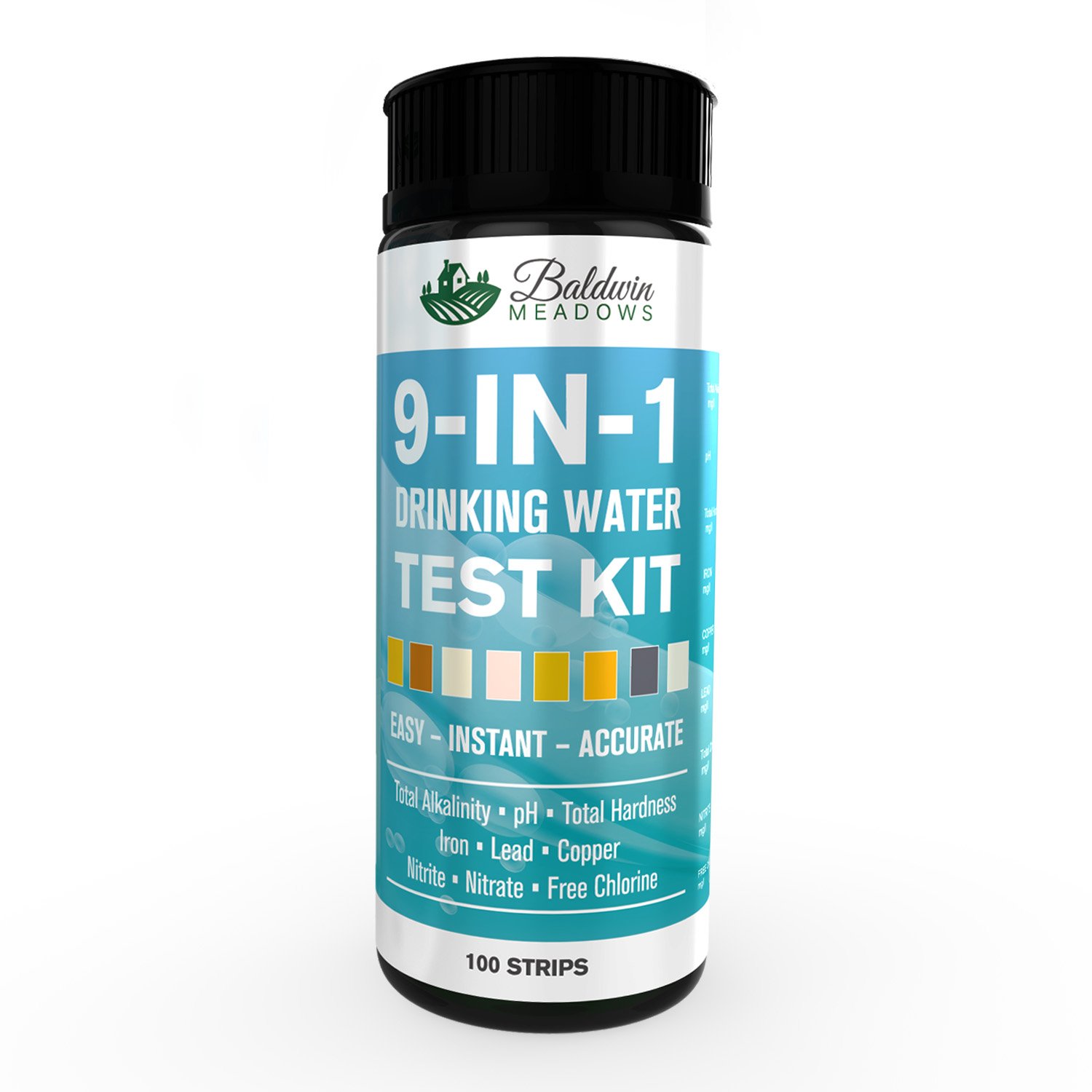 Drinking Water Test Kit 9 in 1 Best Water Quality Test for Well Water