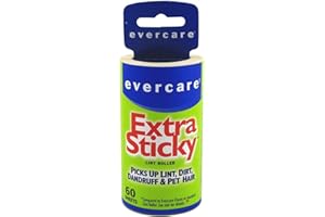 Evercare Garment Lint Roller Extreme Stick Refill - 60 Sheets