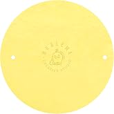 BKALEME Batmate for Ceramics and Pottery 12 Inch, Warp-Resistant Pottery Bats, Boosted Pottery Wheel Stability, for Pottery Tools &amp; Pottery Machine Accessories, Yellow