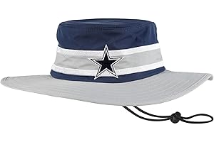 FOCO Men's NFL Team Logo Sport Outdoor Sun Bucket Boonie Hat