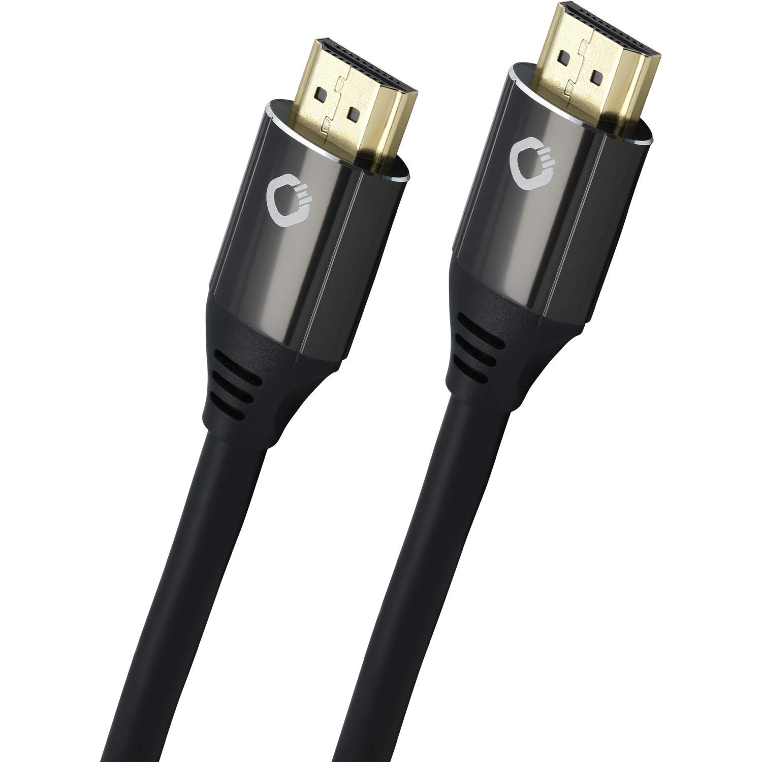 Oehlbach Black Magic MKII, 8K Ultra High-Speed HDMI Cable, 8K FUHD 60Hz 4320p / 4K 120Hz 2160p, 48Gbit/s (21:9 Cinema, 3D