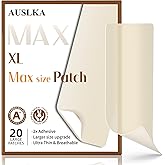 AUSLKA Large Blemish Zit Patches XL - 20 Strips - Hydrocolloid Dots -Blemishes Patch - Zit Breakouts - Blemishes Stickers - M