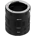 Fotodiox Macro Extension Tube Set Compatible with Sony E-Mount Cameras for Extreme Macro Photography