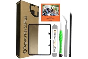 REPAIR PARTS PLUS RepairPartsPlus for iPad 10th Generation Screen Replacement Premium Kit - Digitizer Glass Touch (iPad 10 2022, 10.9", A2696 | A2757 | A2777) + Tools, Adhesive, Guide, Small Parts