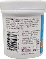 Shoe Rescue Foot Powder 100g - Natural Odour Eliminator by Podiatrist view 5
