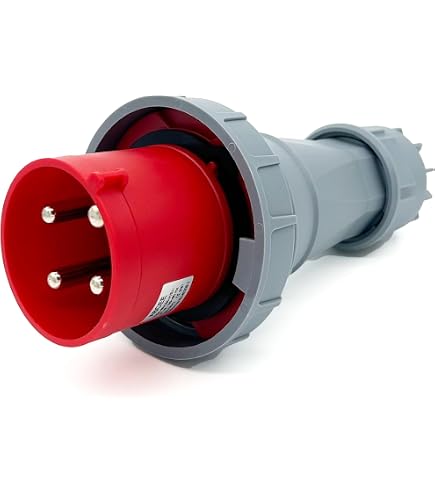 Presa Hubbell HBL4100RS2W 100A 600V Per Generatore | Ricevitore 3P 4 Fili