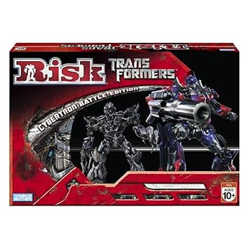 Chocozone The Transformers Risk Game - A Game of Strategic Conquest, Board Game for Families and Kids Toys for 10 Years Old Boys, 2 - 5 Players