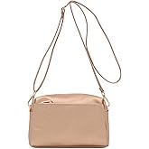 FashionPuzzle Triple Zip Small Crossbody Bag