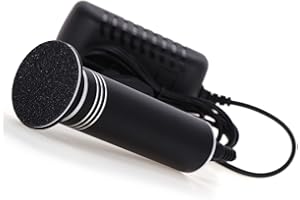 Upgraded Callus Remover Electric Foot File (Adjustable Speed) with Replacement Sandpaper Discs, Professional Pedicure Foot Sa