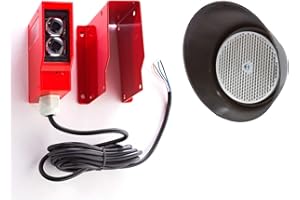 AMAZING BEAM AB GATE Opener Safety REVERSING | Reflective Sensor | Photo Beam | Infrared Sensor | Reflector Photo Eye | with German Reflector