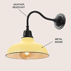 JONATHAN Y JYL7613H Aurora 12.25" 1-Light Farmhouse