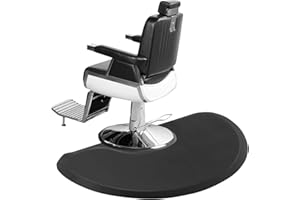 3ft. x 5ft. Salon Floor Mat, Lorvain Anti Fatigue Barber Shop Chair Mat for Circle Chair Base Hair Stylist Beauty Floor Mats 