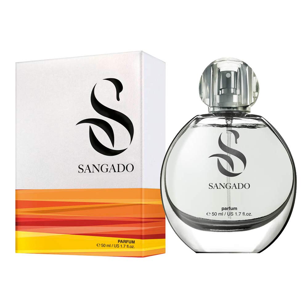 SANGADO Lilac Perfume for Women, 8-10 Hours Long-Lasting, Luxury Smelling, Floral, Fine French Essences, Extra-Concentrated (Parfum), Sensual, Radiant, Feminine, 50 ml Spray
