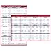 AT-A-GLANCE Academic Year Erasable Calendar, July 2016-June 2017, Vertical/Horizontal, 2-Sided, 48