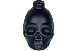 Deekec Screaming Aztec Death Whistle - Skull Black, Great for Halloween/Halloween Gifts
