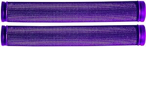 RSI Racing 7/8" Universal Rubber Grip 7" Long Snowmobile/ATV/Bicycle/Scooter for Outdoor Recreation- Purple