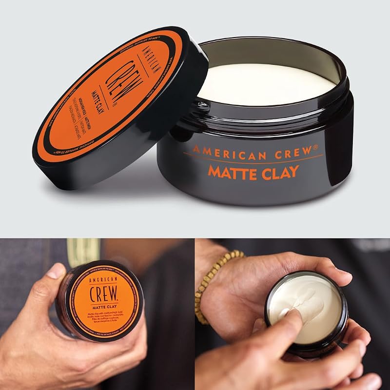 Matte Clay Cire Cheveux Homme À L'Argile Effet Mat 85g
