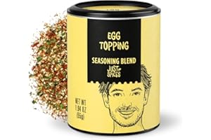 Just Spices Egg Topping, 1.94 OZ I Breakfast and egg seasoning with white sesame, chili, grated tomato, sea salt and more