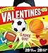 Peaceable Kingdom Valentines Cards for Kids Classroom, Set of 28 Valentines Day Gifts - Flick 'em Sports Games