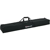 Gator Frameworks 6 Mic Stand Carry Bag (GFW-6XMICSTANDBAG) | Durable Weather-Resistant Exterior, Lightweight, Single Compartment, 50" Interior, Fits 6 Standard Mic Stands