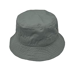 Glory Max Unisex Solid Color 100% Cotton Bucket Hat