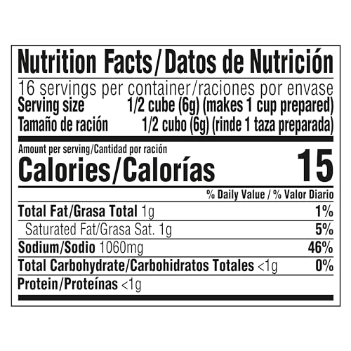 KNORR BOUILLON CUBES, TOMATO CHICKEN, 8 CT