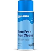 Amazon Basics Fume Free Oven Cleaner, Lemon Scent, Effective for Self-Cleaning Ovens, No Harsh Odors, 16 oz, Pack of 1