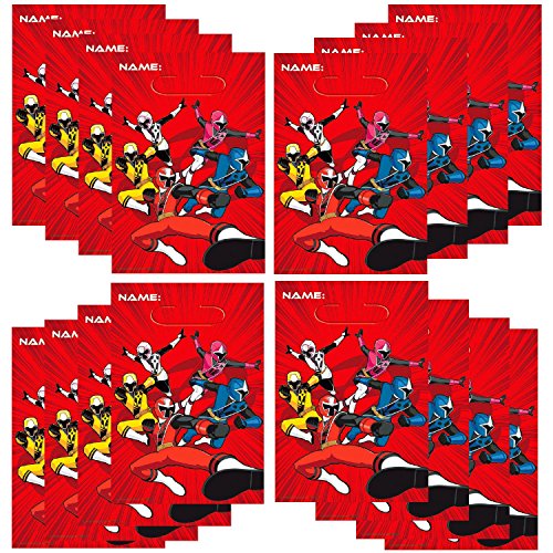 Power Rangers Ninja Steel Loot Bags 16 ct