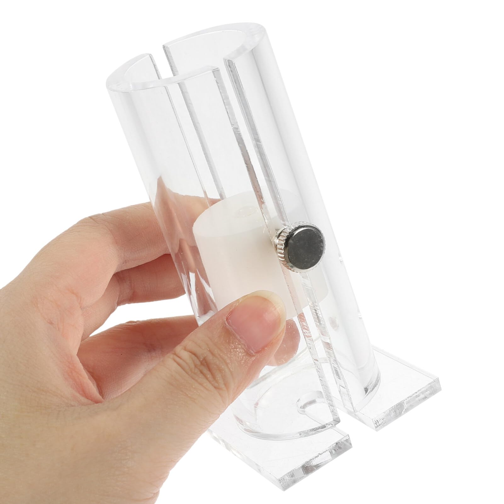 ULTECHNOVO 1pc Mouse Holder Retainers Acrylic Fixed